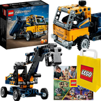 LEGO TECHNIC 42147  WYWROTKA KOPARKA SAMOCHÓD CIĘŻAROWY AUTO 2W1