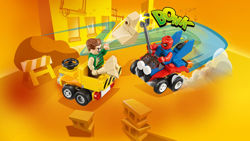 LEGO SUPER HEROES SCARLET SPIDER VS SANDMAN 76089